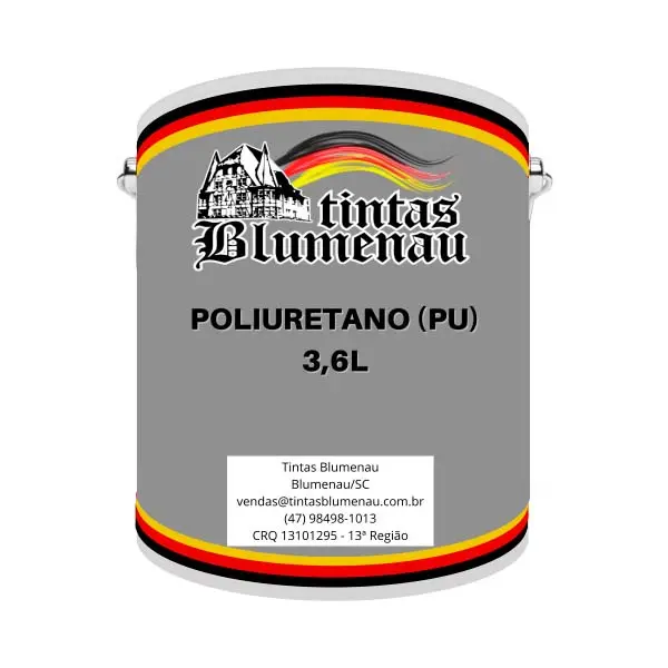 Poliuretano P.U. 3,6 Litros - Tintas Blumenau