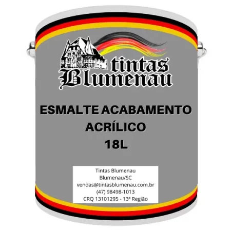 Esmalte Acabamento Acrílico 18 Litros - Tintas Blumenau