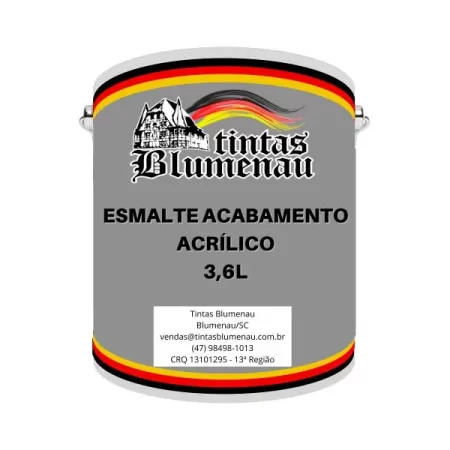 Esmalte Acabamento Acrílico 3,6 Litros - Tintas Blumenau