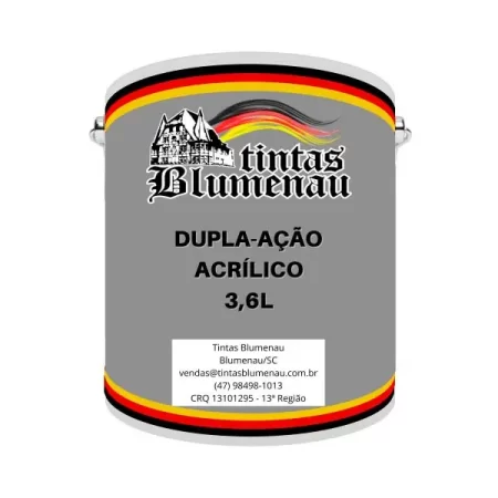 Esmalte Acrílico Dupla Ação 3,6 Litros - Tintas Blumenau