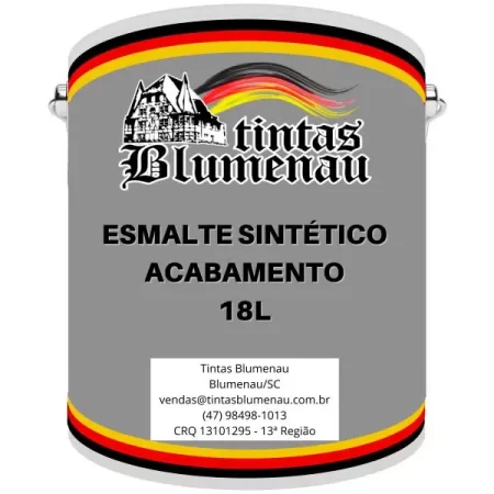 Esmalte Sintético Acabamento 18 Litros - Tintas Blumenau