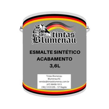 Esmalte Sintético Acabamento 3,6 Litros - Tintas Blumenau