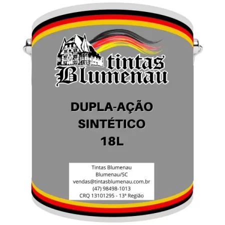 Esmalte Sintético Dupla Ação 18 Litros - Tintas Blumenau