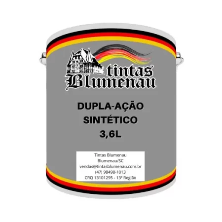 Esmalte Sintético Dupla Ação 3,6 Litros - Tintas Blumenau